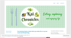 Desktop Screenshot of kaichronicles.com